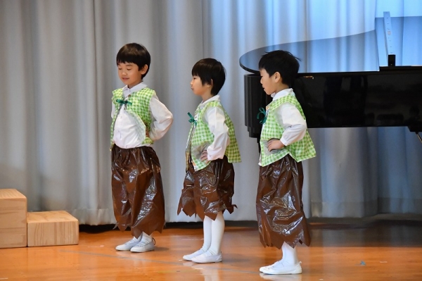 年長りんどう組　オペレッタ「長靴をはいた猫」